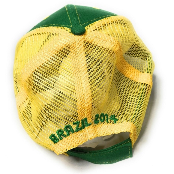 Brazil Trucker Hat Ordem E Progresso - Picture 5 of 6